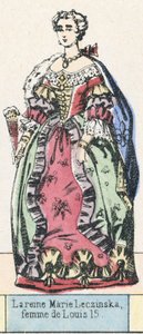 Königin Marie Leszczyńska, Frau von Ludwig XV.