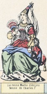 Königin Marie von Anjou, Frau von Karl VII. von French School