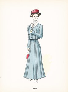 Damenmode, 1907