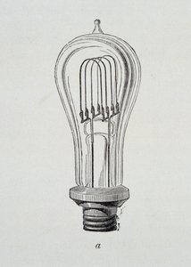 Edison Lampe - in „Die neuen Eroberungen der Wissenschaft“ von Figutree