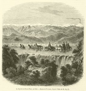 Der Sprung von Pierre-Plate in Chile von French School