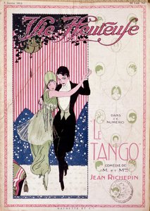 Le Tango, Komödie von Herrn und Frau Jean Richepin - in "Happy Life" vom 05.01.1914 von French School