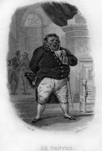 „Le Ventru“, Lied von Béranger in „Œuvres complètes“ (1834) von Pierre-Jean de Béranger