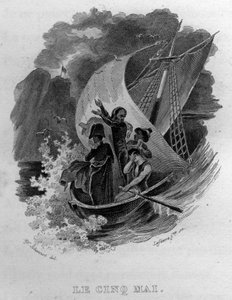 Le cinq mai Chanson de Béranger in „Œuvres complètes“ (1834) von Pierre Jean de Béranger (1780-1857), französischer Dichter und Liedermacher.