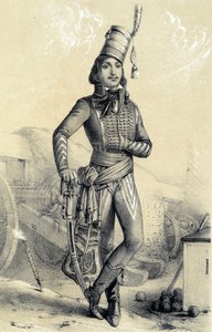 Le général Marceau - in „Galerie historique de la Révolution française“ von Albert Maurin
