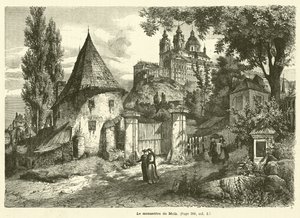 Das Kloster Melk von French School
