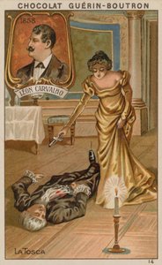 Leon Carvalho, La Tosca von French School