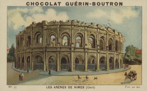 Die Arenen von Nimes, Gard von French School