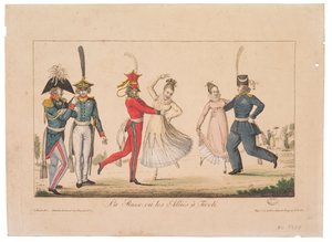 Les Russes ou les Allies à Tivoli von French School