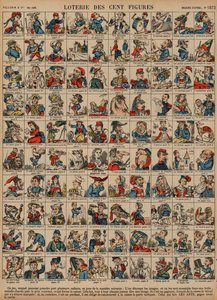 Lotterie von hundert Figuren