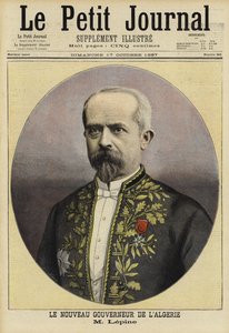 Louis Lépine, neuer französischer Gouverneur von Algerien, 1897