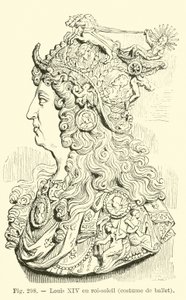 Ludwig XIV. von Frankreich von French School