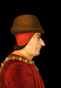 Ludwig XI. (1423-83) König von Frankreich von French School