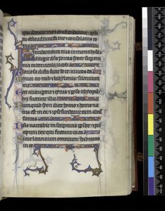 Folio aus dem Psalter und Stundenbuch der Isabella von Frankreich, Paris, um 1265-70