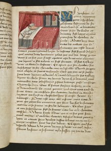 MS Hunter 252 018r Seite aus Cent Nouvelles Nouvelles, ca. 1461-62 von French School