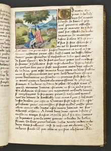 MS Hunter 252 026r Seite aus Cent Nouvelles Nouvelles, ca. 1461-62 von French School