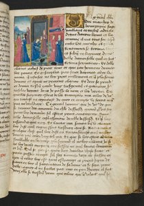 Seite aus Cent Nouvelles Nouvelles, ca. 1461-62 von French School