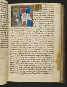 Seite aus Cent Nouvelles Nouvelles, ca. 1461-62