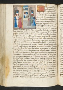 Seite aus Cent Nouvelles Nouvelles, ca. 1461-62 von French School