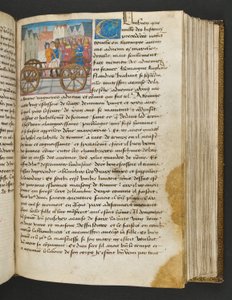 Seite aus Cent Nouvelles Nouvelles, ca. 1461-62