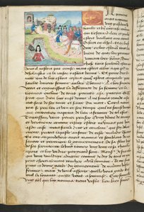 Seite aus Cent Nouvelles Nouvelles, ca. 1461-62