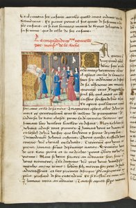 Seite aus Cent Nouvelles Nouvelles, ca. 1461-62 von French School