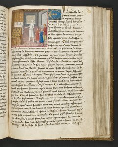 Seite aus Cent Nouvelles Nouvelles, ca. 1461-62 von French School