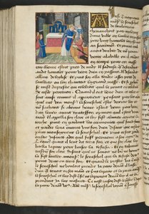 Seite aus Cent Nouvelles Nouvelles, c.1461-62