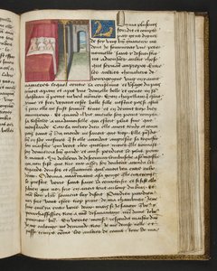 Seite aus Cent Nouvelles Nouvelles, c.1461-62 von French School