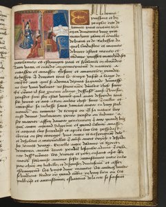 Seite aus Cent Nouvelles Nouvelles, c.1461-62