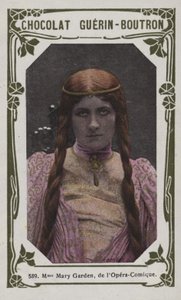Madame Mary Garden, von der Opéra-Comique von French School