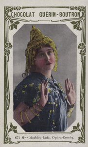 Madame Mathieu-Lutz, Opéra-Comique