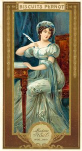 Madame de Stael, französische Schriftstellerin