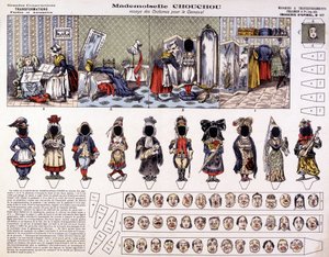 Mademoiselle Chouchou - Kostümproben für den Karneval: Verwandlungen. 19. Jahrhundert.