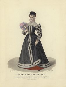 Margarete von Frankreich, dritte und jüngste Tochter von König Franz I. von Frankreich von French School