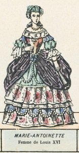 Marie-Antoinette, Frau von Ludwig XVI. von French School