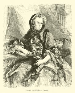 Maria Leszczyńska von French School