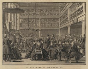 Mennonitische Taufzeremonie von French School