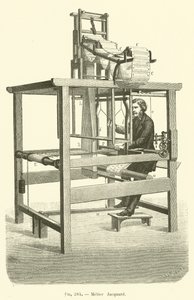Jacquard-Webstuhl von French School