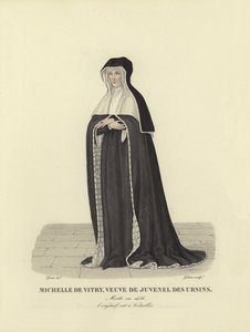 Michelle de Vitry, Witwe von Jean Juvenel des Ursins