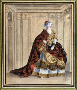Mlle Clairon in der Rolle der Pulcherie in 