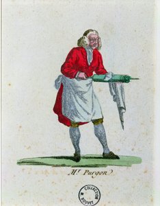 Monsieur Purgon, aus Le Malade Imaginaire von Moliere (1622-73) von French School