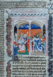 Ms 1290 Der Papst und der König, aus 