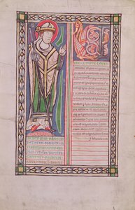 Ms 186 Fol.2v Pierre Lombard Bischof von Paris, aus dem Liber Quatuor Sententiarum (Buch der Sentenzen), ca. 1160