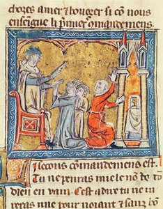 Ms 571 fol.1 La Somme le Roi von French School