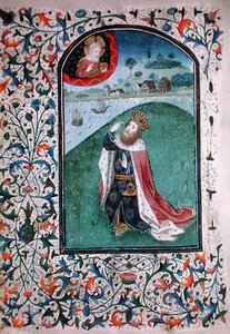 Ms Gen 288 f.131v Vision, ca. 1460 von French School
