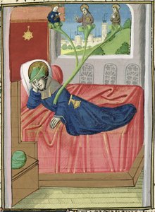 Der Baum Jesse, aus der Bibel von Jean XXII
