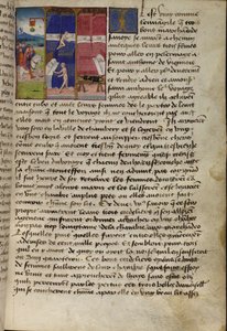 Ms Hunter 252 f.75v Hostel, aus Les Cent Nouvelles Nouvelles, 1462 von French School