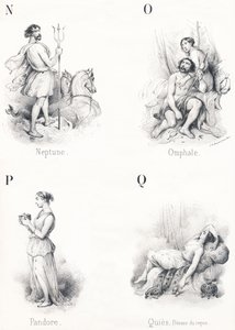 N O P Q: Neptun, Omphal, Pandora, Quies
