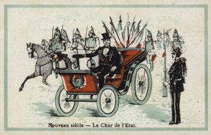 Neues Jahrhundert - die Staatskutsche von French School